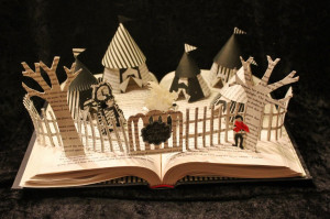 The Night Circus Book Sculpture by Wetcanvas