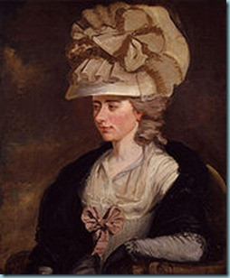 Fanny Burney. Image from http://bit.ly/eiFQ4S .