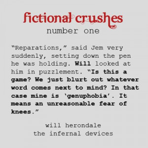 Infernal Devices – Will Herondale. I love him more than I should ...