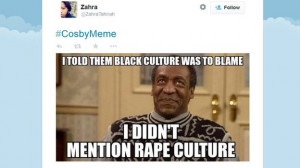 The #CosbyMeme Twitter hashtag is flooded with references to rape ...