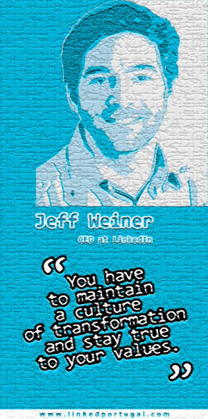 Jeff weiner quote - CEO of linkedin