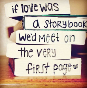 If love was a storybook