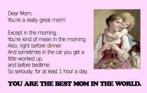 Honest Mother's Day Cards