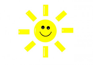 Sun, Smile, Cartoon, Smiling, Rays, Happy, Light, Face