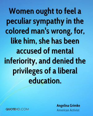 Women ought to feel a peculiar sympathy in the colored man's wrong ...