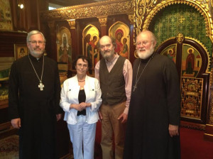Arvo and Nora Pärt with Fr Leonid Kishkovsky and Fr John Jillions in ...