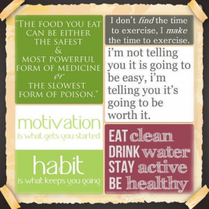 ... tags for this image include: quotes, fitness, food, Habit and health