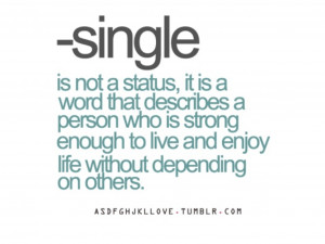 Love Being Single