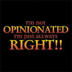 Opinionated People