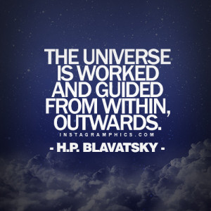 ... From Within Outwards HP Blavatsky Quote graphic from Instagramphics