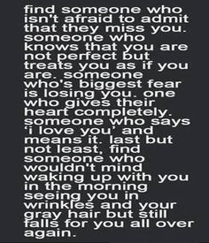 like my BF. Some times I'm just like, why the heck does he even bother ...