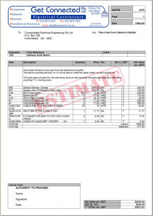 quote. Better awareness of what you stand to profit from the quote ...