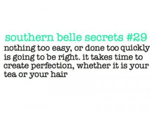 southern belle secrets