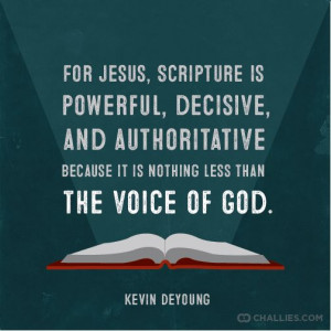 it is nothing less than the voice of God.