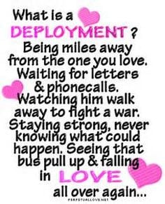 Deployment quote.. More