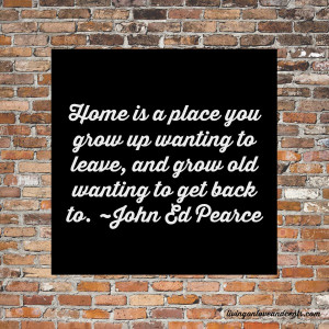 Homesickness is nothing. Fifty percent of the people in the world are ...