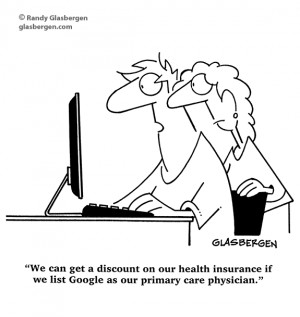 ... our health insurance if we list Google as our primary care physician