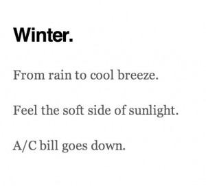 haiku #quotes #humor #winter