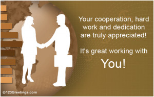 For A Colleague And A Friend! Free Colleagues & Co-workers eCards ...