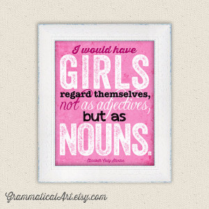 Inspirational Quote for Girls Typographic Print English Quotes ...
