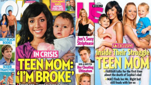 Tabloids Glamorizing Teen Pregnancy By Putting Teen Moms on Covers?