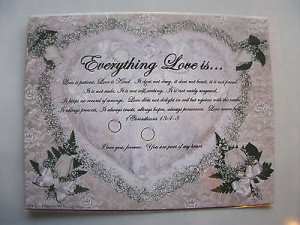 ... SCRIPTURE Bible Verse 1 Corinthians 13:4-8 Everything Love Is Marriage