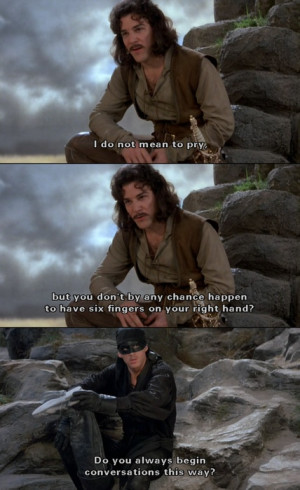 The Princess Bride...
