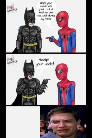 Spiderman And Batman Memes Batman spider-man funny