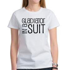 Gladiator in a Suit Scandal Quote Women's T-Shirt for