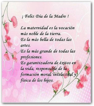 Escrito por: Imagenes Chidas 02/05/2015 Dia de la madre