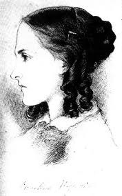 Christina Rossetti Sketch by Dante Gabriel Rossetti