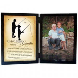 Fishing With Grandpa Picture Frame 5 x 7