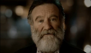 From Bottom) Giant Beard, Robin Williams. (Photo: wiitalia.it)