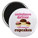 Will Work For Cupcakes Fridge Magnets | Will Work For Cupcakes ...