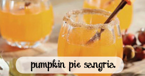 pumpkin pie sangria