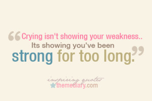 cutesecrets:been strong for too long. ♥