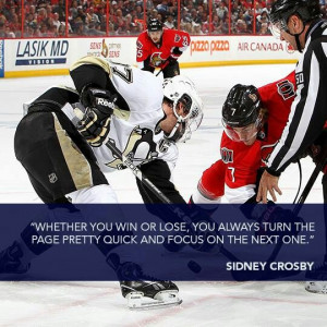 The kid quote. By Sidney Crosby