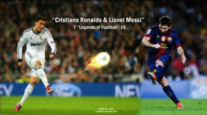 Cristiano Ronaldo - Lionel Messi by jafarjeef