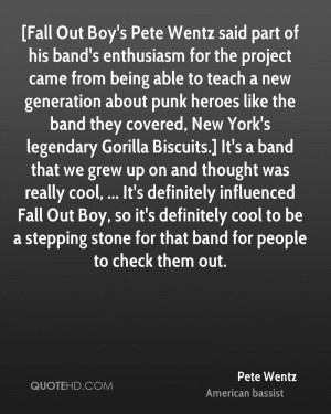 new generation about punk heroes like the band they covered, New York ...