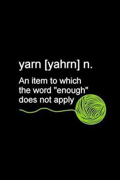 yarn! More