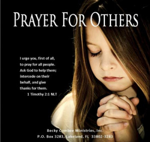 April Pray With For Others