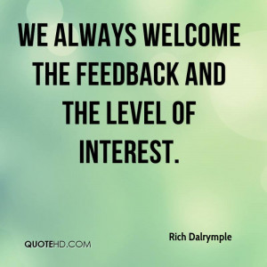 Rich Dalrymple Quotes | QuoteHD