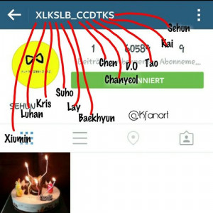 Sehun Instagram name deciphered 