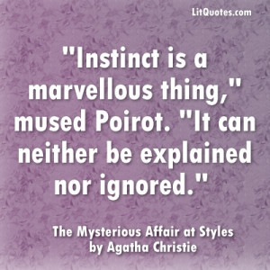 Instinctlge Instinct Quotes