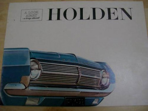HOLDEN HD 1965 nos SEDAN WAGON PREMIER SPECIAL STANDARD BROCHURE
