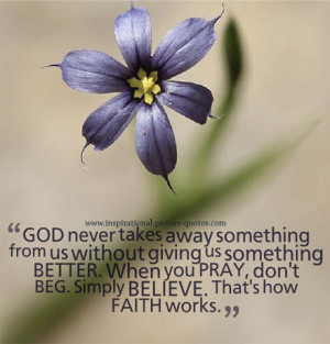 Patient Inspirational Quote Faith Good Famous
