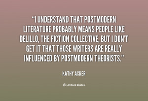 postmodern literature