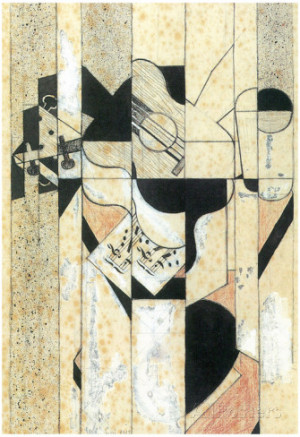 Juan Gris Violin And Guitar