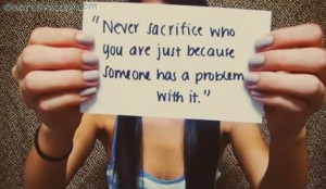 you are commitment in any life time is to be genuine to your self.