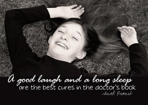 Good Laugh Quote Photograph